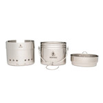 Pathfinder RVS PFM40 Zweedse Kookset 3-Delig