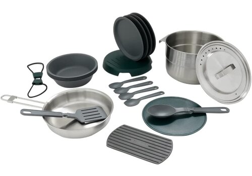 Stanley STANLEY The Full Kitchen Base Camp Cook Set 3,5L Stainless Steel