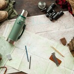 STANLEY The Legendary Classic Bottle 1,00L Hammertone Green