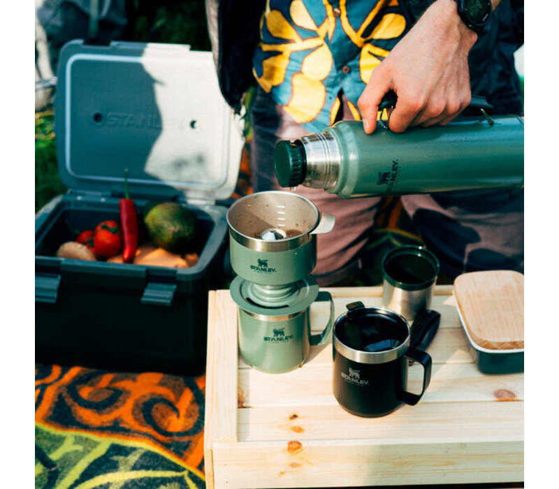 STANLEY The Perfect-Brew Pour Over Hammertone Green