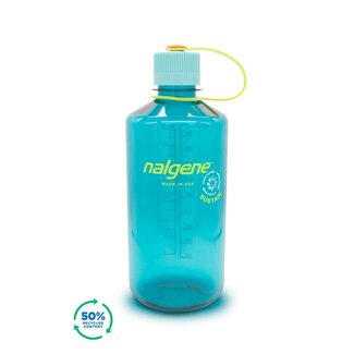 Nalgene NALGENE Narrow-Mouth 1 ltr drinking bottle Cerulean Sustain