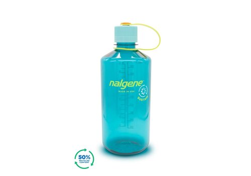 NALGENE Narrow-Mouth 1 ltr drinking bottle Cerulean Sustain