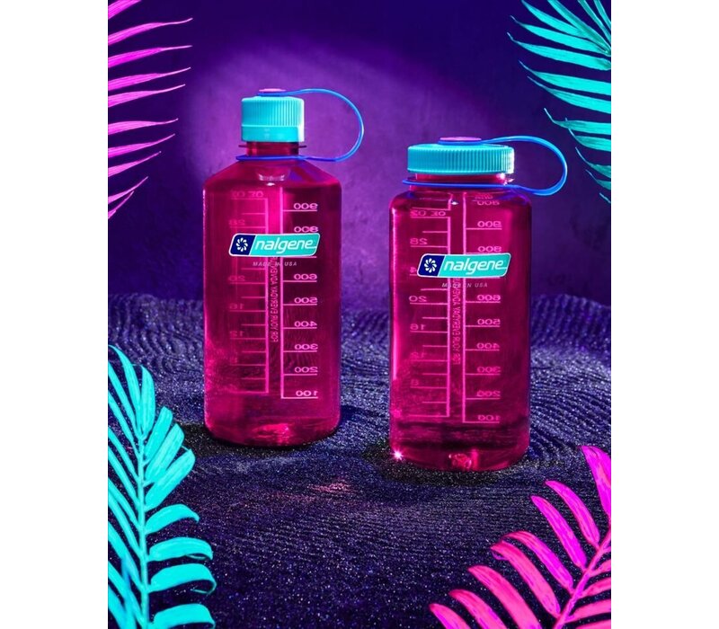 NALGENE Narrow-Mouth 1ltr trinkflasche Electric Magenta Sustain