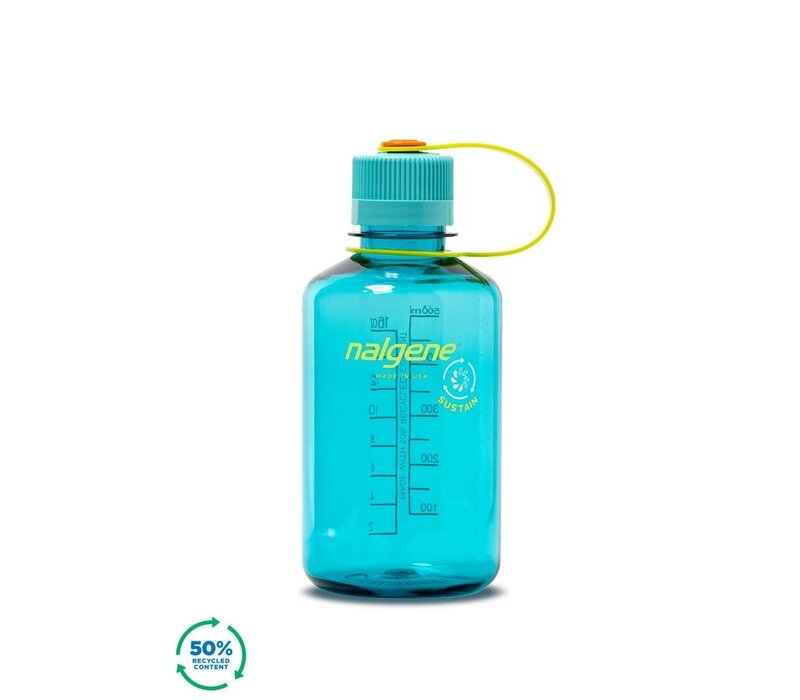 NALGENE Narrow-Mouth 500ml Cerulean Sustain