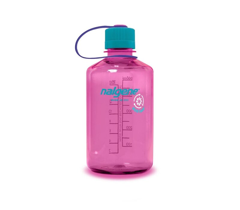 NALGENE Narrow-Mouth 500ml Electric Magenta Sustain