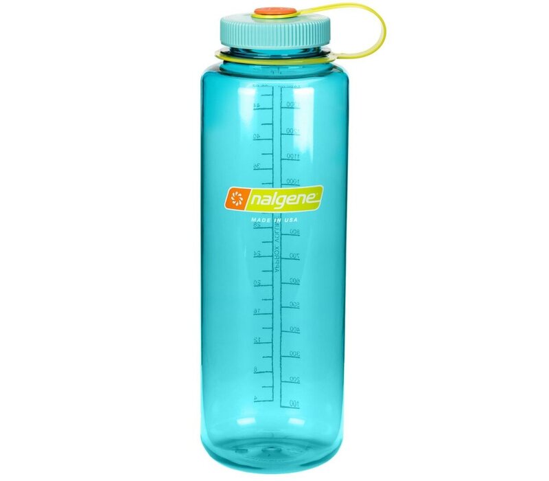 NALGENE Silo Wide Mouth 1,5ltr Trinkflasche Cerulean Sustain