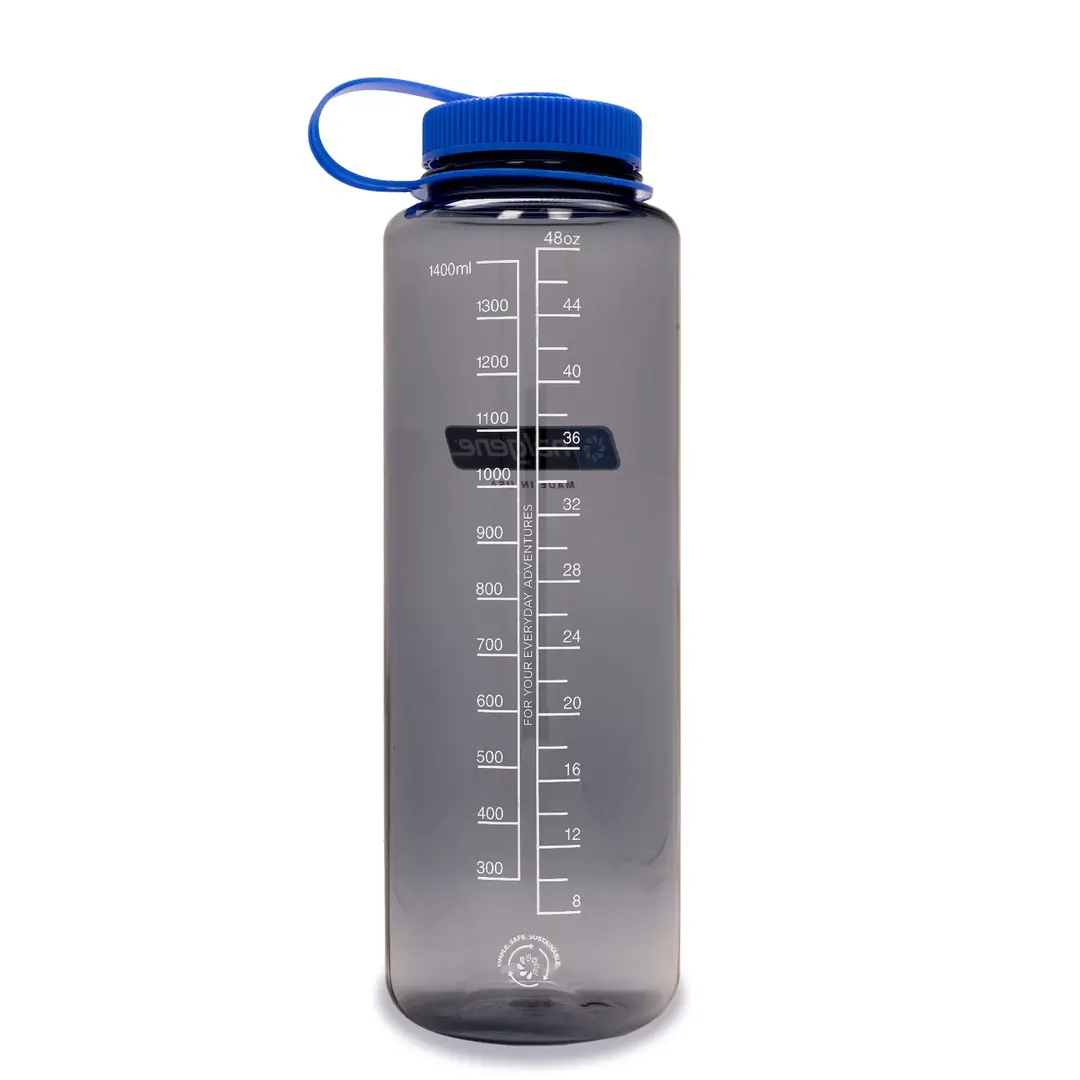 NALGENE Silo Wide Mouth 1,5ltr Trinkflasche Gray Sustain