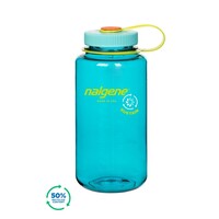 NALGENE Wide-Mouth 1ltr drinking bottle Cerulean Sustain