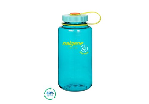 Nalgene NALGENE Wide-Mouth 1ltr drinkfles Cerulean Sustain