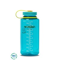 NALGENE Wide-Mouth 1ltr drinking bottle Cerulean Sustain