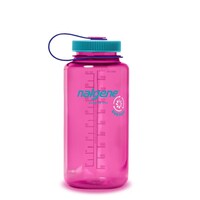 NALGENE Wide-Mouth 1ltr drinking bottle Electric Magenta Sustain