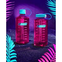 NALGENE Wide-Mouth 1ltr drinking bottle Electric Magenta Sustain