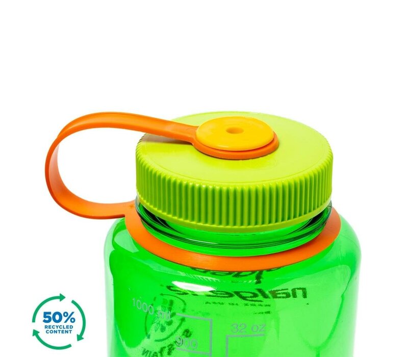 NALGENE Wide-Mouth 1ltr drinkfles Melon Ball Sustain