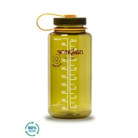 NALGENE Wide-Mouth 1ltr drinkfles Olive Sustain