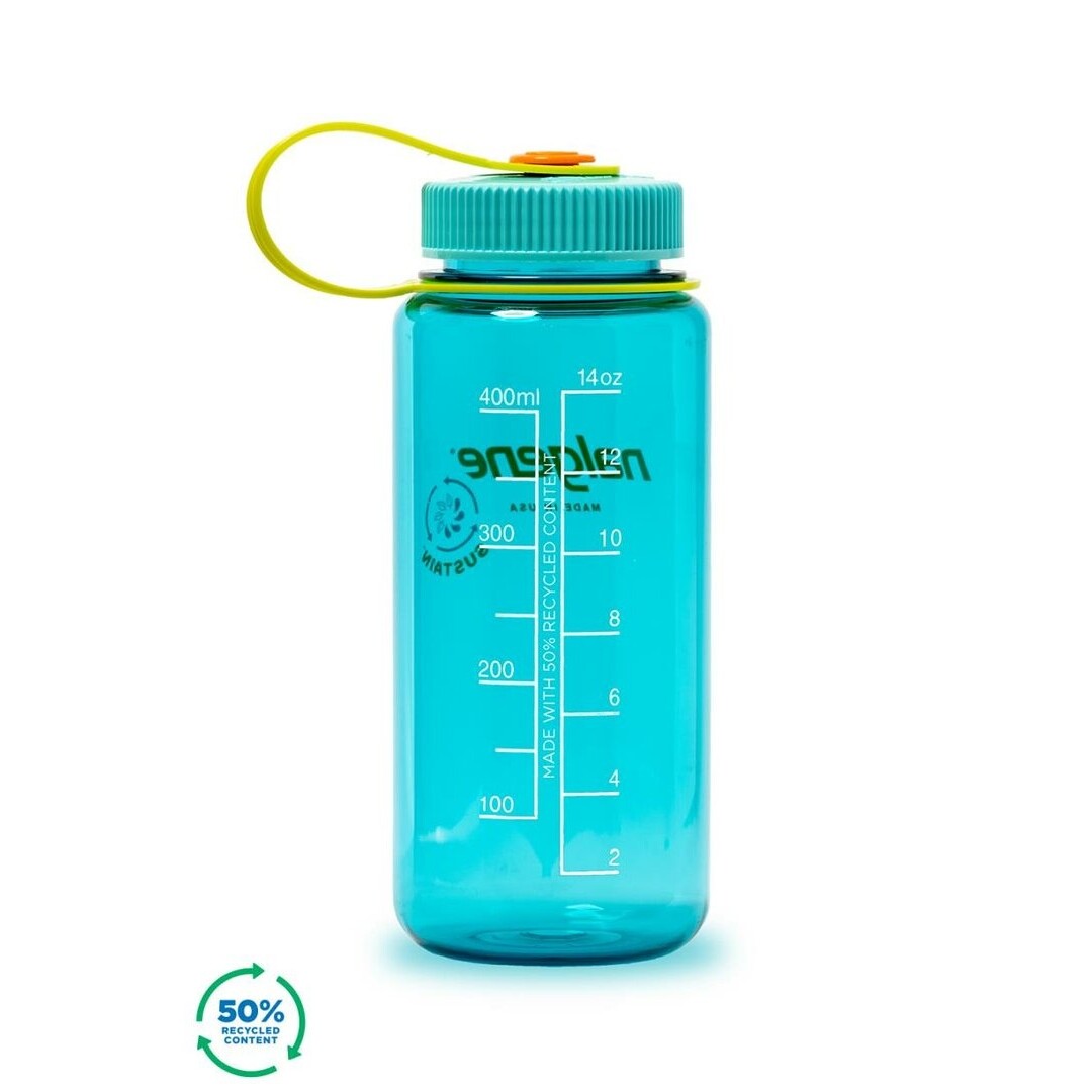 NALGENE Wide-Mouth 500ml Trinkflasche Cerulean Sustain
