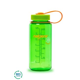 Nalgene NALGENE Wide-Mouth 500ml Drinking Bottle Melon Ball Sustain