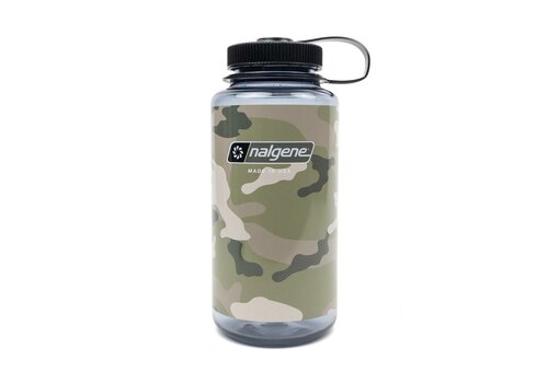 Nalgene NALGENE Wide-Mouth 1ltr drinking bottle Camo