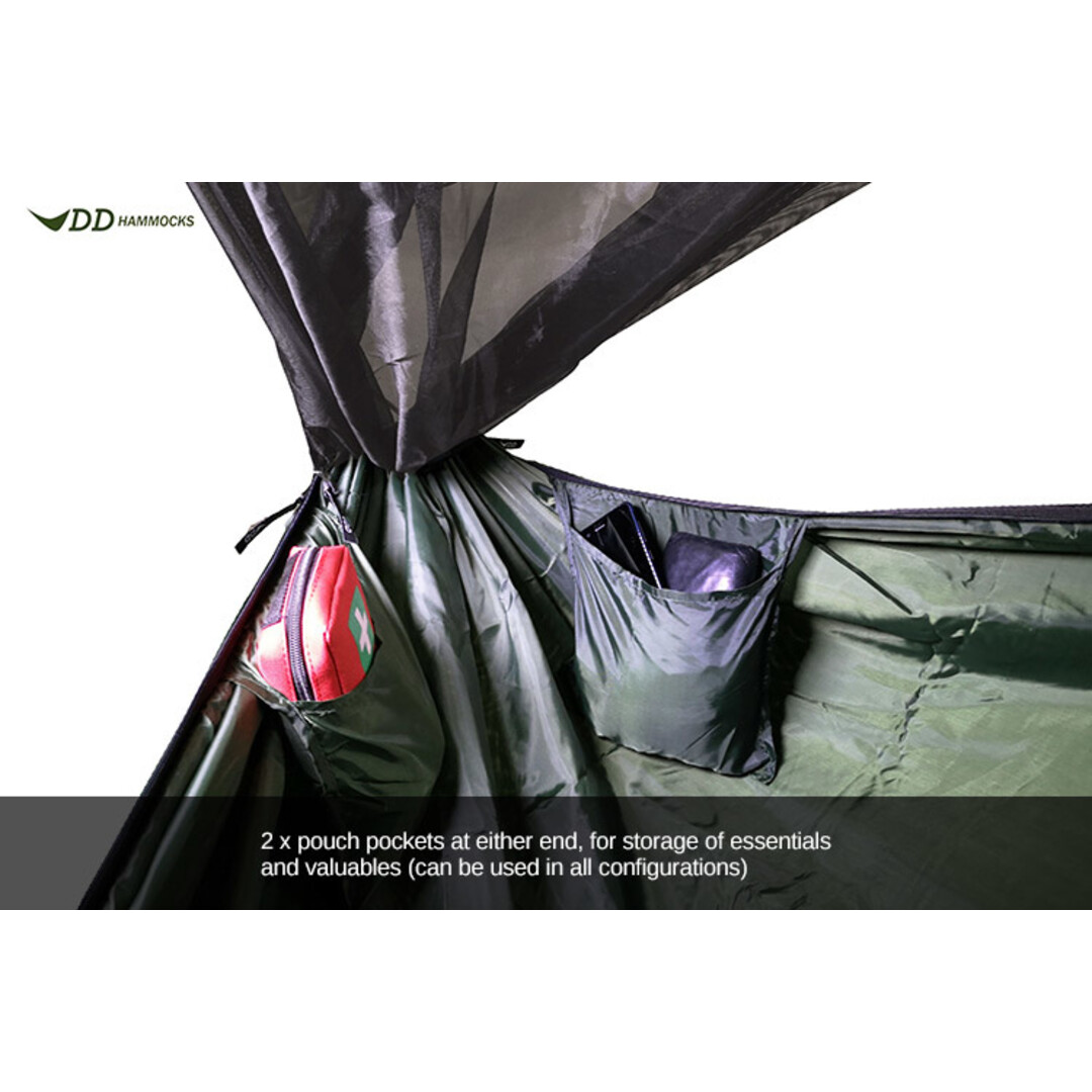 DD Hammocks Frontline hangmat – Olive Green