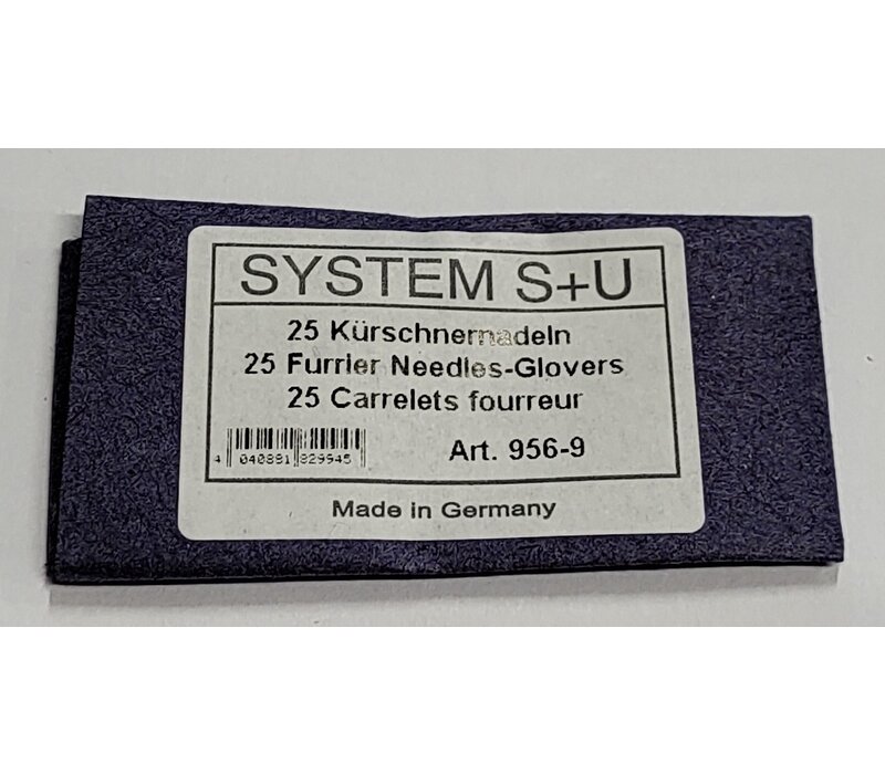 Leather needles SYSTEM S+U