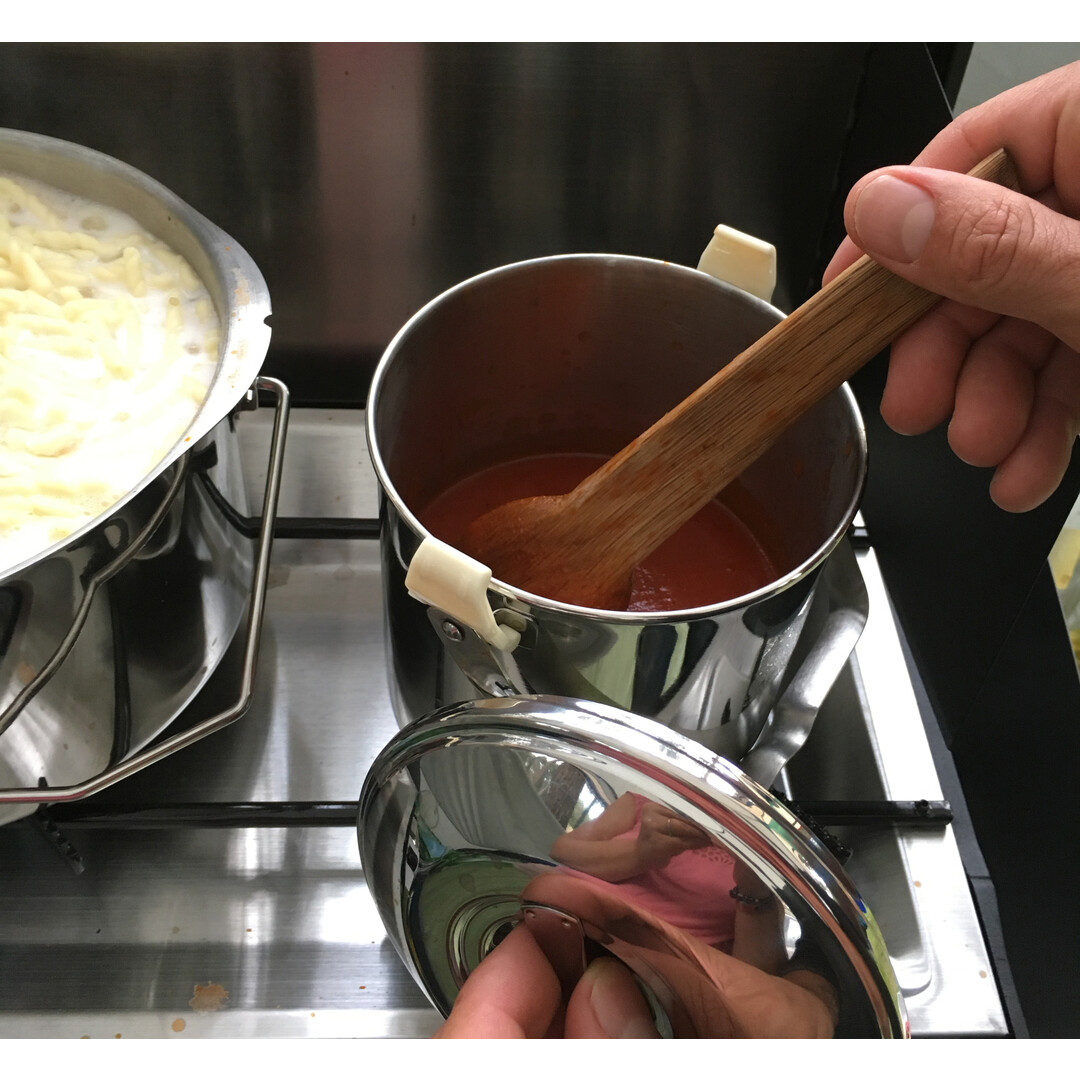 BasicNature Stainless Steel Pot 'Billy Can' 1,4L