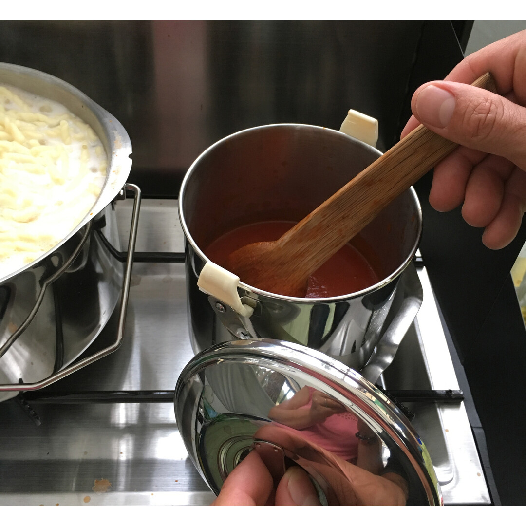 BasicNature Stainless Steel Pot 'Billy Can' 2 L