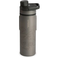 Grayl UltraPress Purifier Titanium Fles met Waterfilter - 500ml