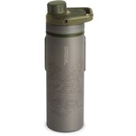 Grayl UltraPress Purifier Titanium Flasche mit Wasserfilter - 500ml