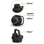 Grayl UltraPress Purifier Titanium Flasche mit Wasserfilter - 500ml