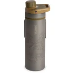 Grayl UltraPress Purifier Titanium Flasche mit Wasserfilter - 500ml