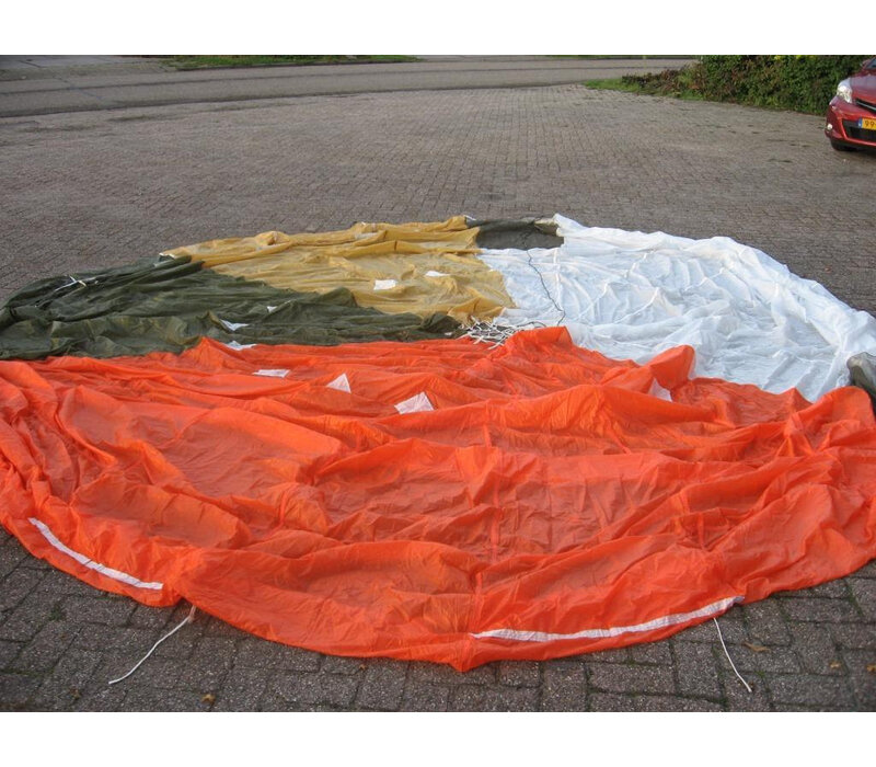 Parachute group shelter White/Orange/Olive Drap/ Desert tan
