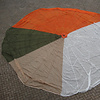 Parachute Parachute group shelter White/Orange/Olive Drap/ Desert tan