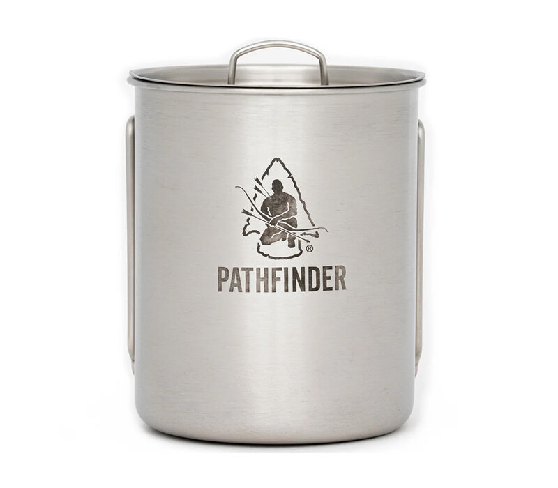 Pathfinder Edelstahl-flaschen-Kochset mit Becher und Stove