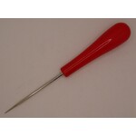 Awl with plastic handle for leather processing