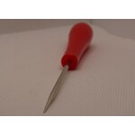 Awl with plastic handle for leather processing