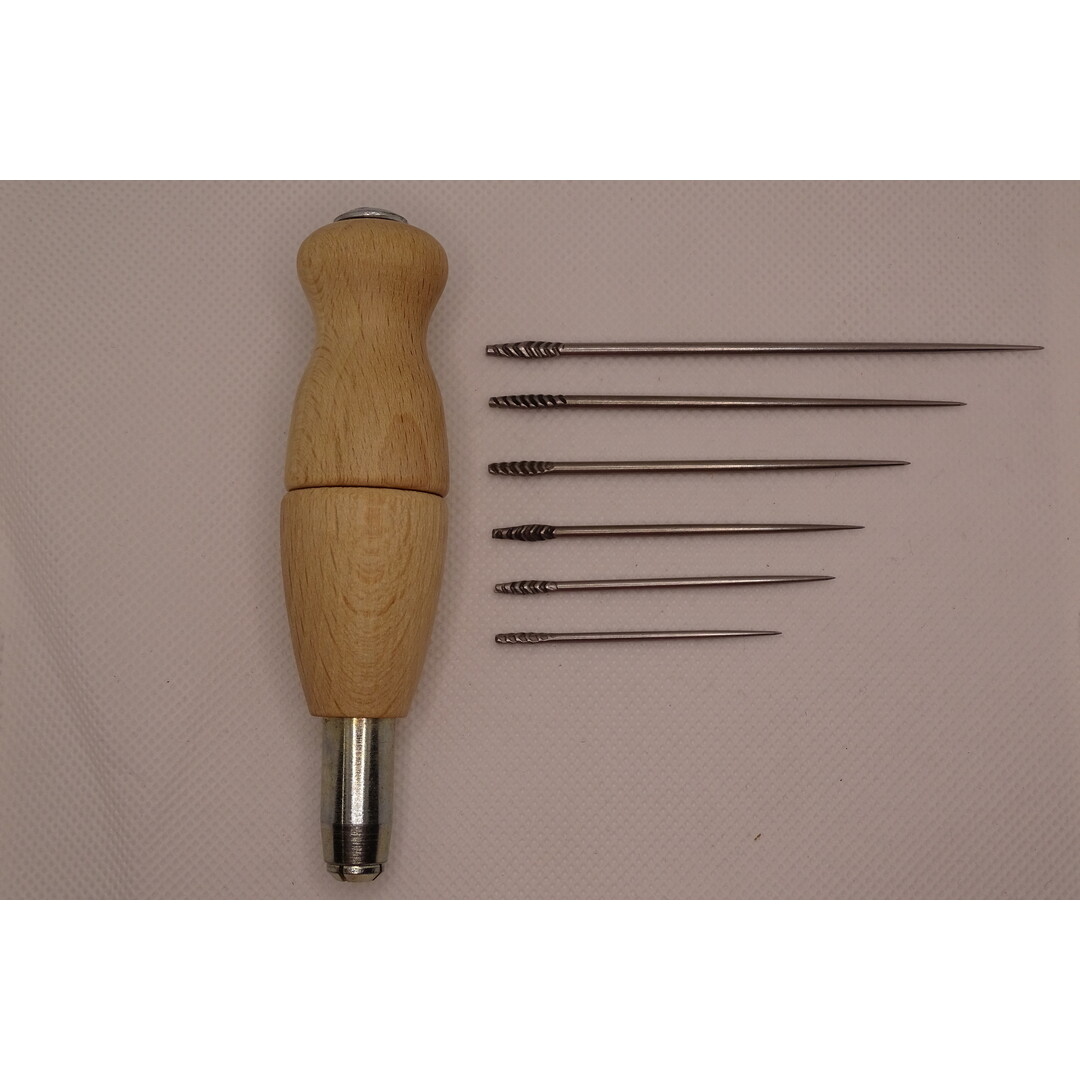 Griffeinsatz Ahle Set Holz