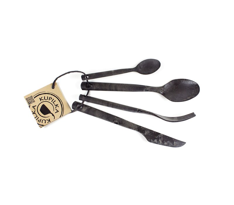 KUPILKA Cutlery set Kelo (Black)