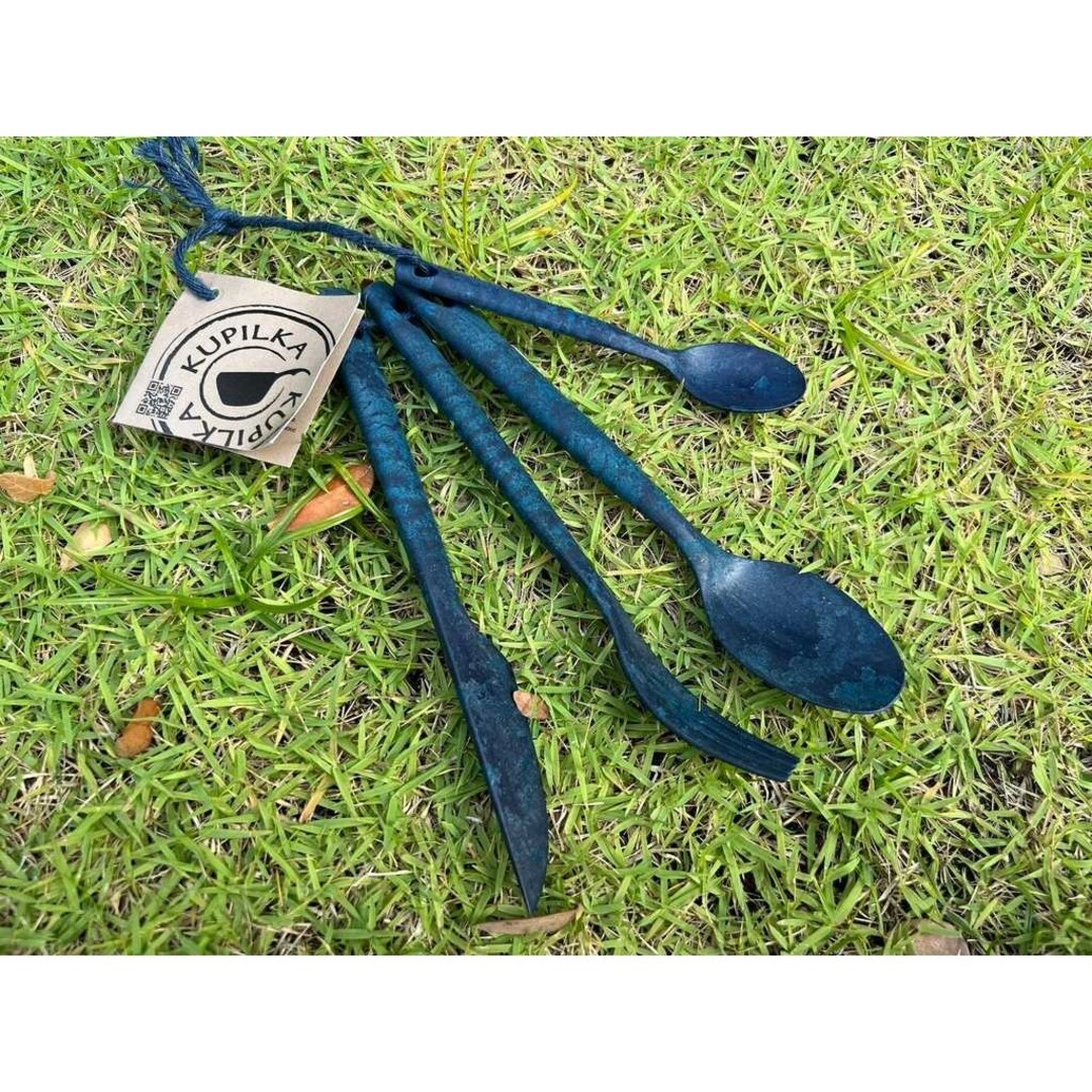 KUPILKA Cutlery set Blueberry  (Blau)