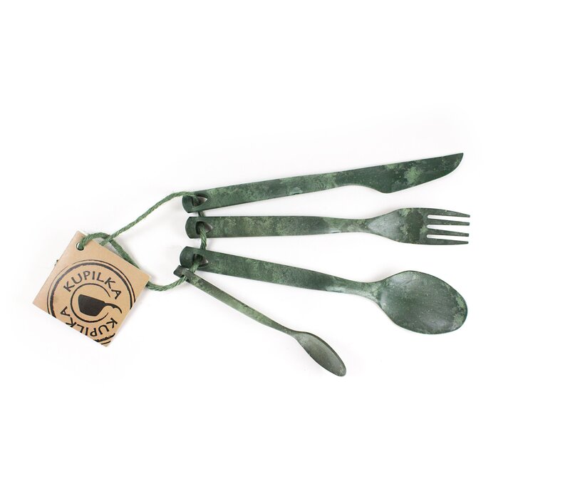 KUPILKA Cutlery set Conifer (Green)