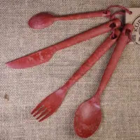 KUPILKA Cutlery set Cranberry (red)