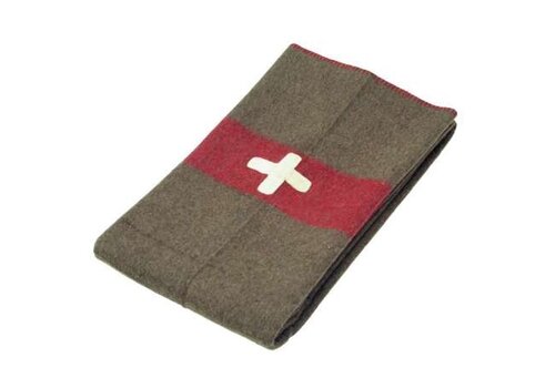 Swiss style Wool blanket 130 x 200 cm