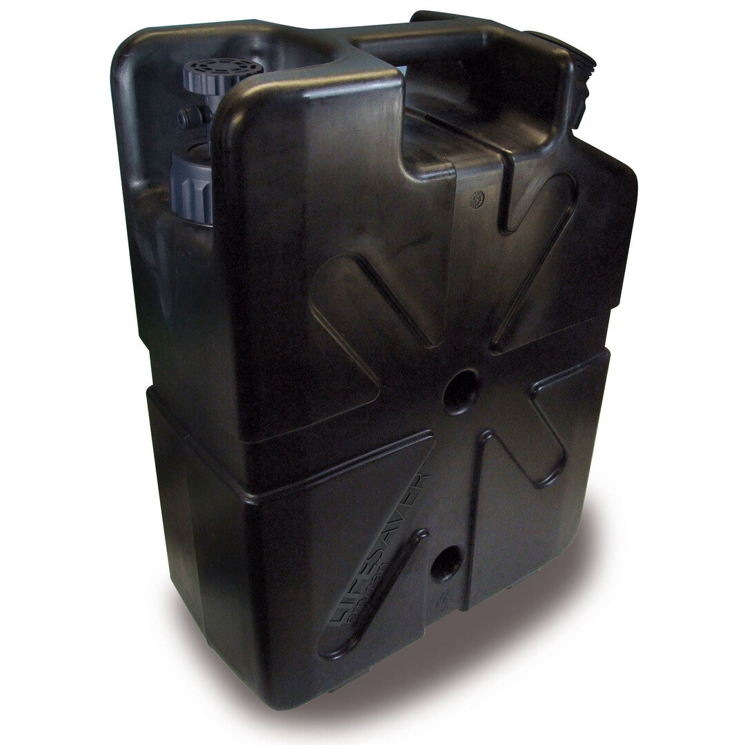 Lifesaver Jerrycan 20K ltr Zwart