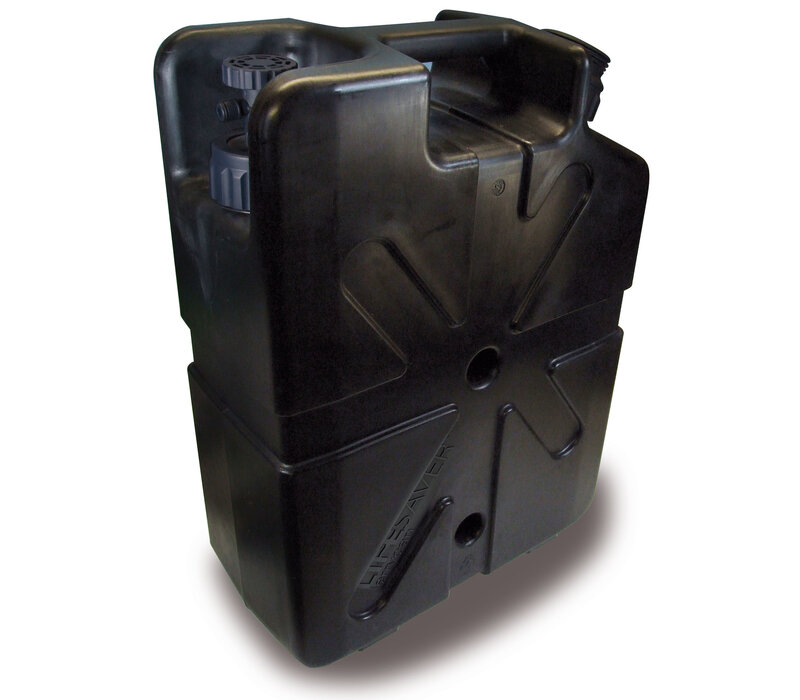 Lifesaver Jerrycan 20K ltr Zwart