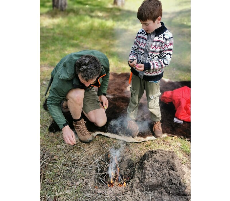 Ouder kind Bushcraft 3-daagse Ardennen (FR) 21 juni tm  23 juni 2024