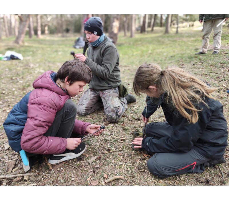 Ouder kind Bushcraft 3-daagse Ardennen (FR) 21 juni tm  23 juni 2024