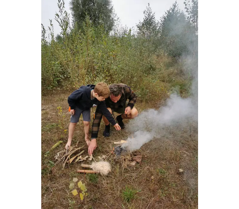 Ouder kind Bushcraft 3-daagse Ardennen (FR) 21 juni tm  23 juni 2024