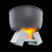 Esbit Pocket stove L stainless with 12x14GR solid fuel