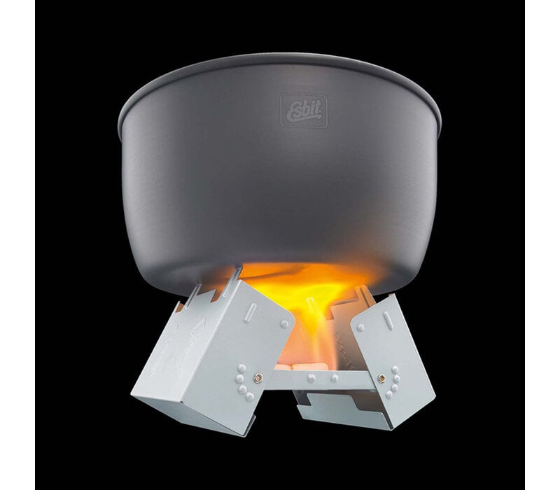 Esbit Pocket stove L rostfrei mit 12x14GR solid fuel