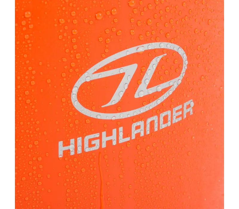 Highlander Tri Laminate PVC Dry Bag, Medium 29L Orange