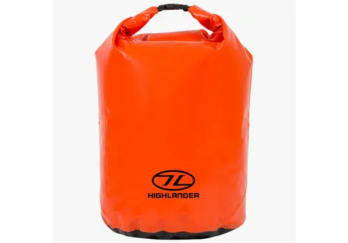 Highlander Highlander Tri Laminate PVC Dry Bag, Medium 29L Orange