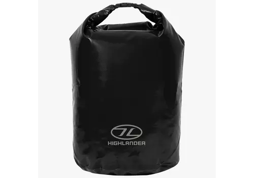 Highlander Highlander Tri Laminate PVC Dry Bag, Medium 29L Zwart